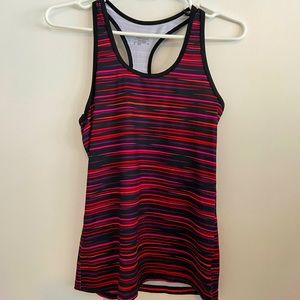 Champion Striped Racerback Workout Tank - Size S